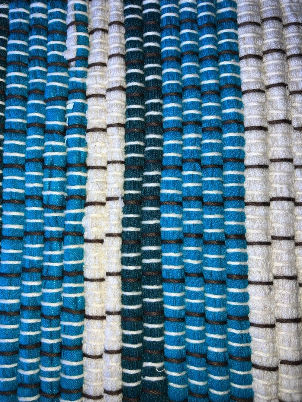 Handmade rag rug